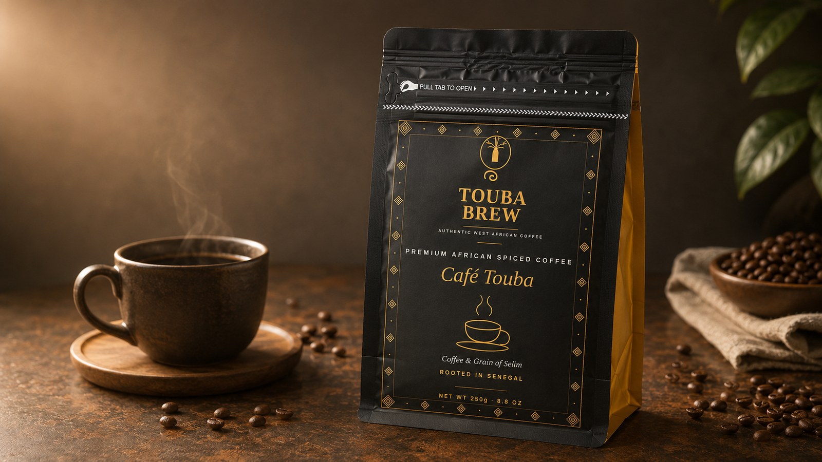 Authentic Café Touba, Senegal — the TOUBABREW story