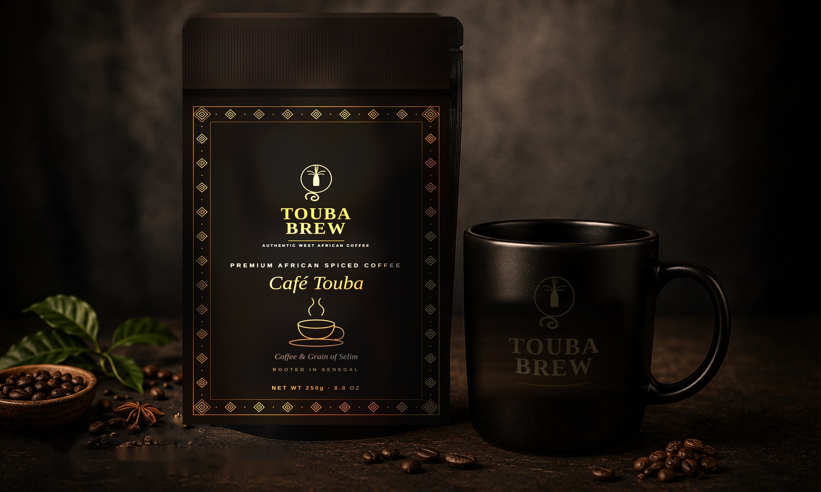 Mug Bundle — TOUBABREW premium African spiced coffee